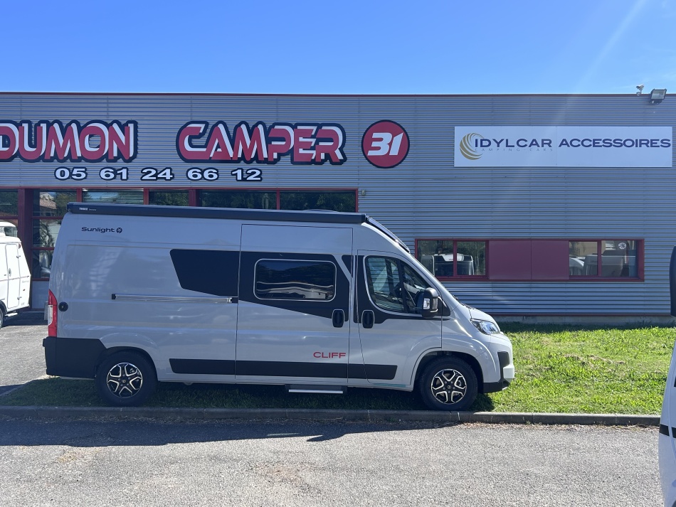 camping car SUNLIGHT  CLIFF 600 X mod&egrave;le 2026