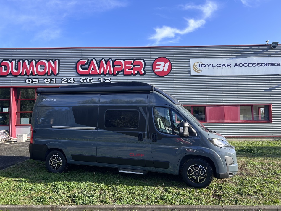 camping car SUNLIGHT  CLIFF 600X RT mod&egrave;le 2026