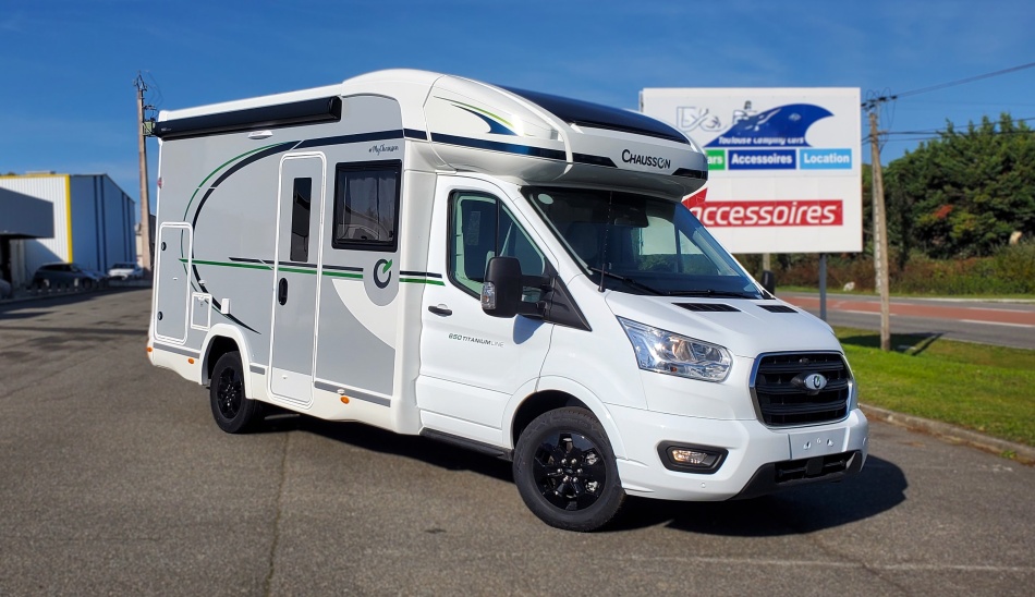 camping car CHAUSSON  TITANIUM LINE 650 mod&egrave;le 2026