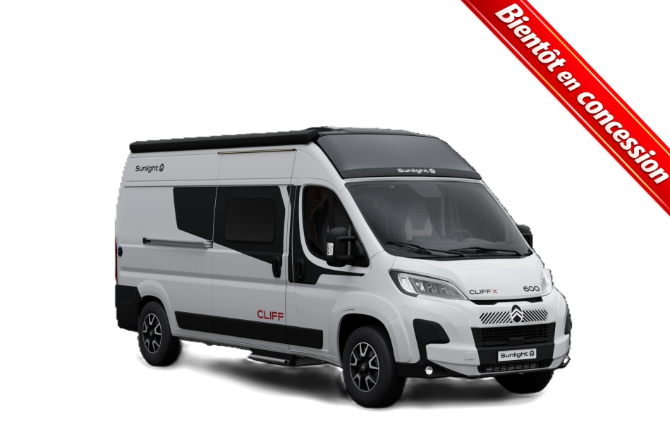 camping car SUNLIGHT  CLIFF 600 X mod&egrave;le 2026