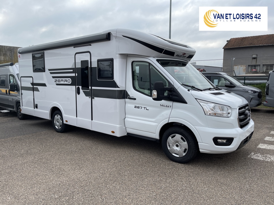 camping car ROLLER TEAM  ZEFIRO 267 TL modèle 2026