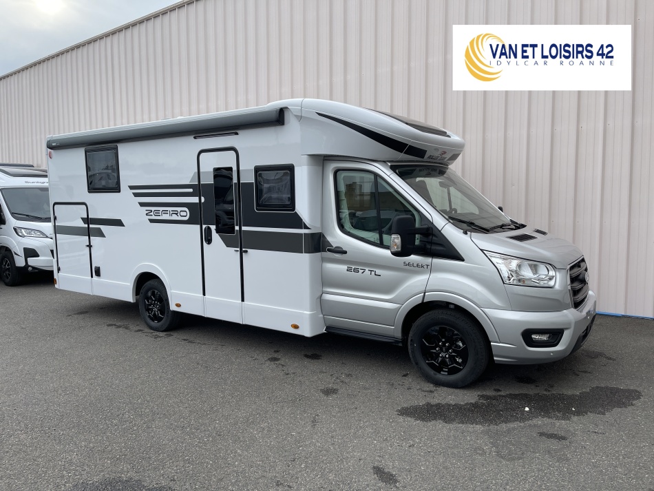 camping car ROLLER TEAM  ZEFIRO 267 TL mod&egrave;le 2026