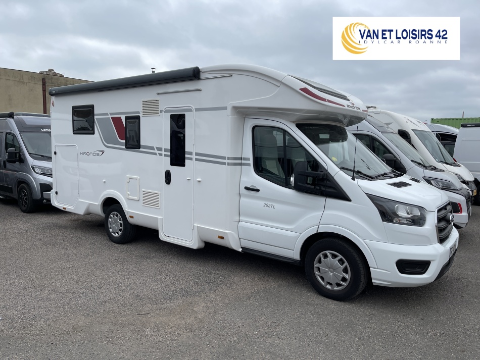 camping car ROLLER TEAM  KRONOS 262 TL mod&egrave;le 2022